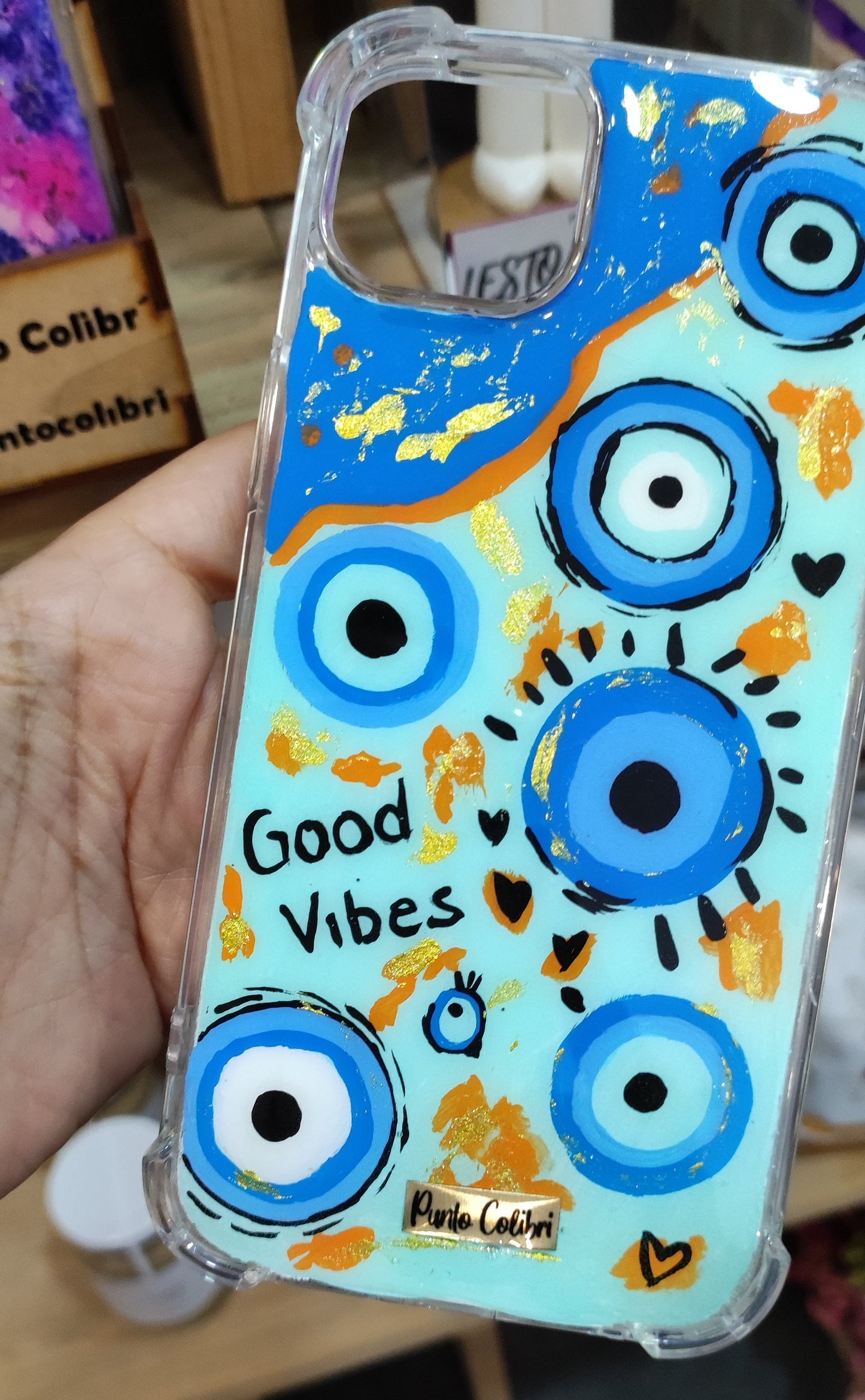 Ojo turco blue