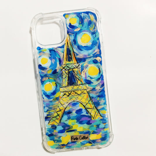 Torre eiffel azul