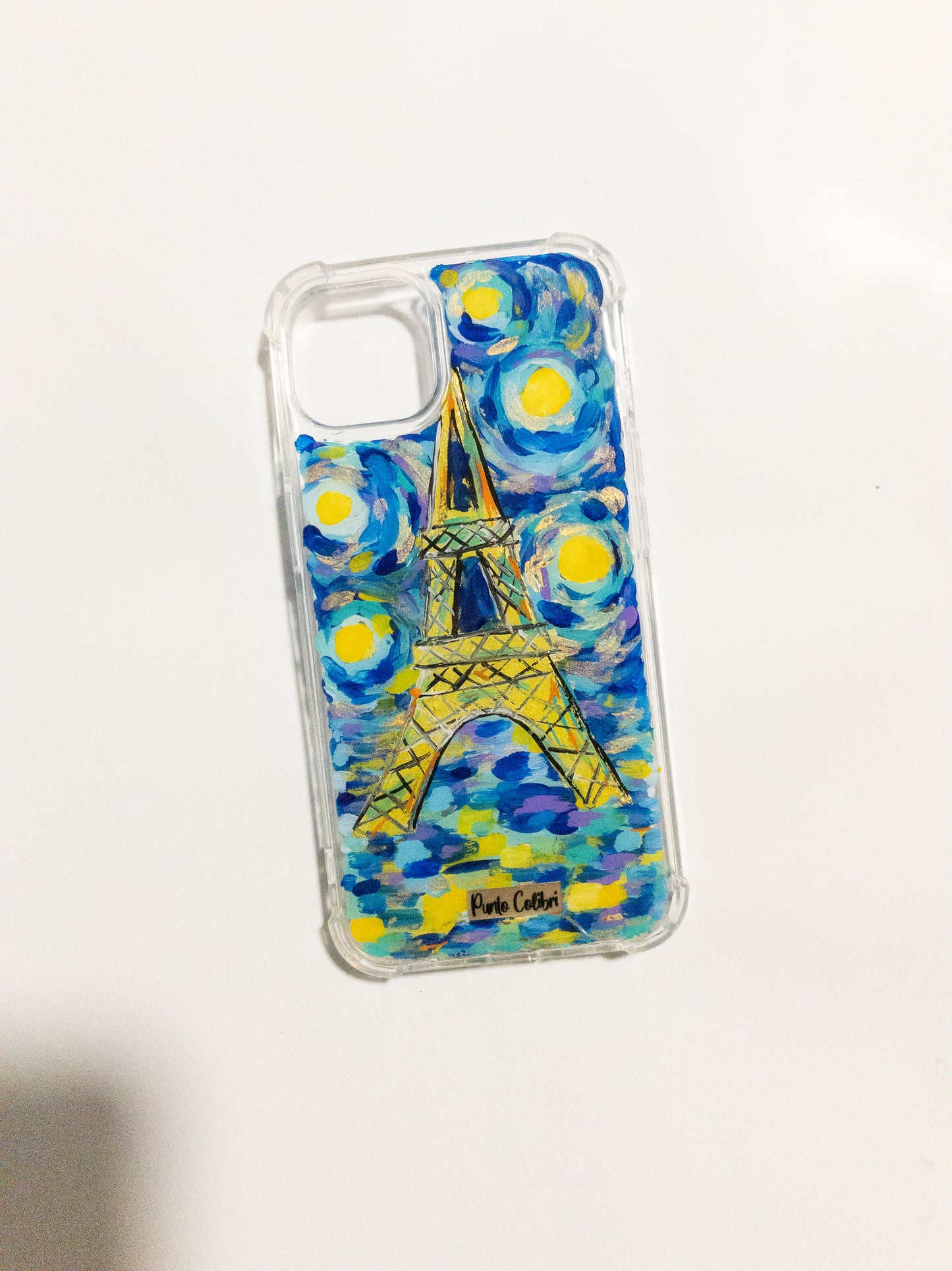 Torre eiffel azul