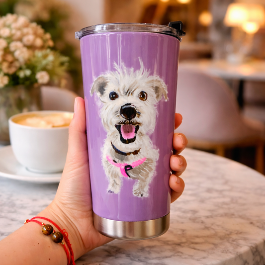 Vaso acero (pet´s)