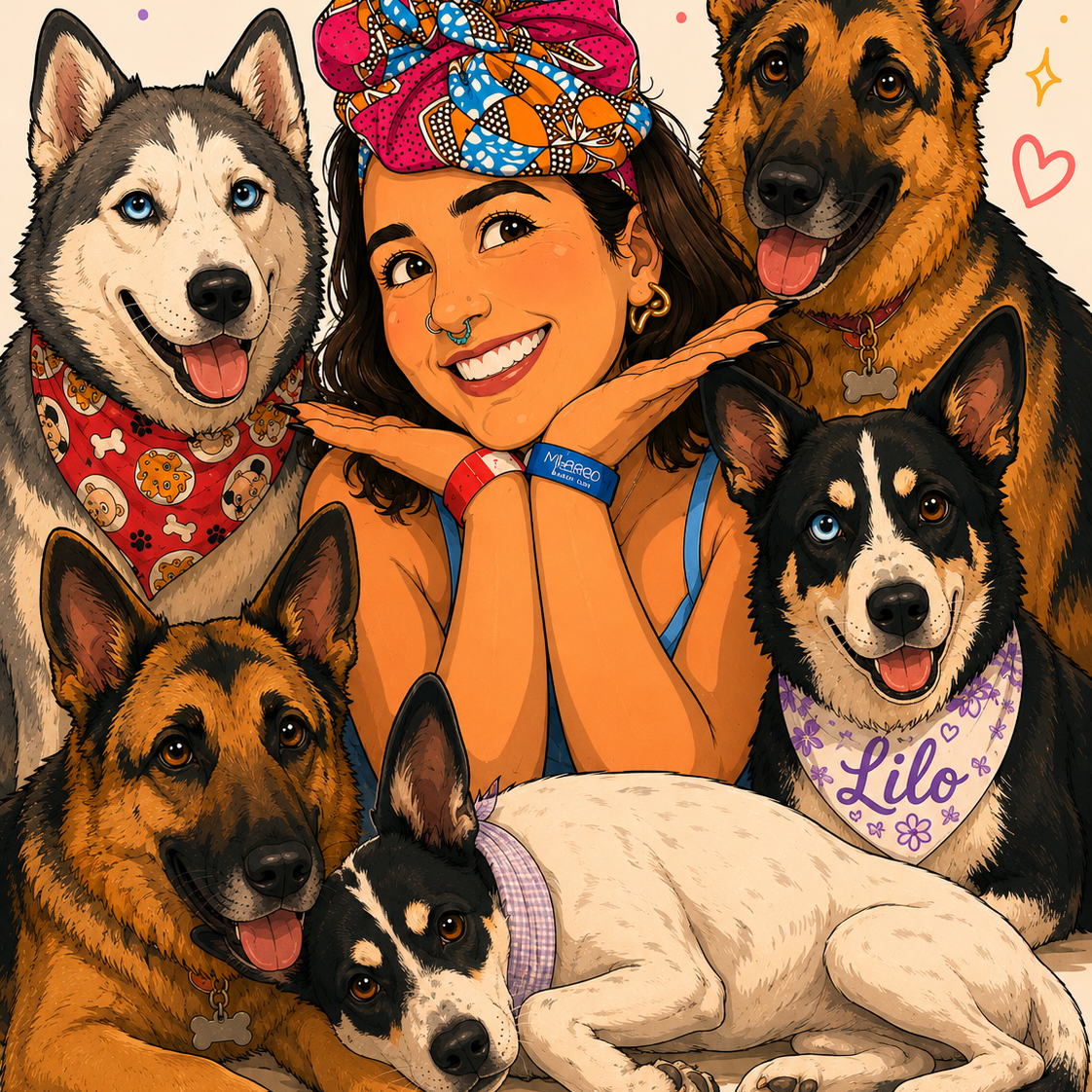 termo 5 perritos