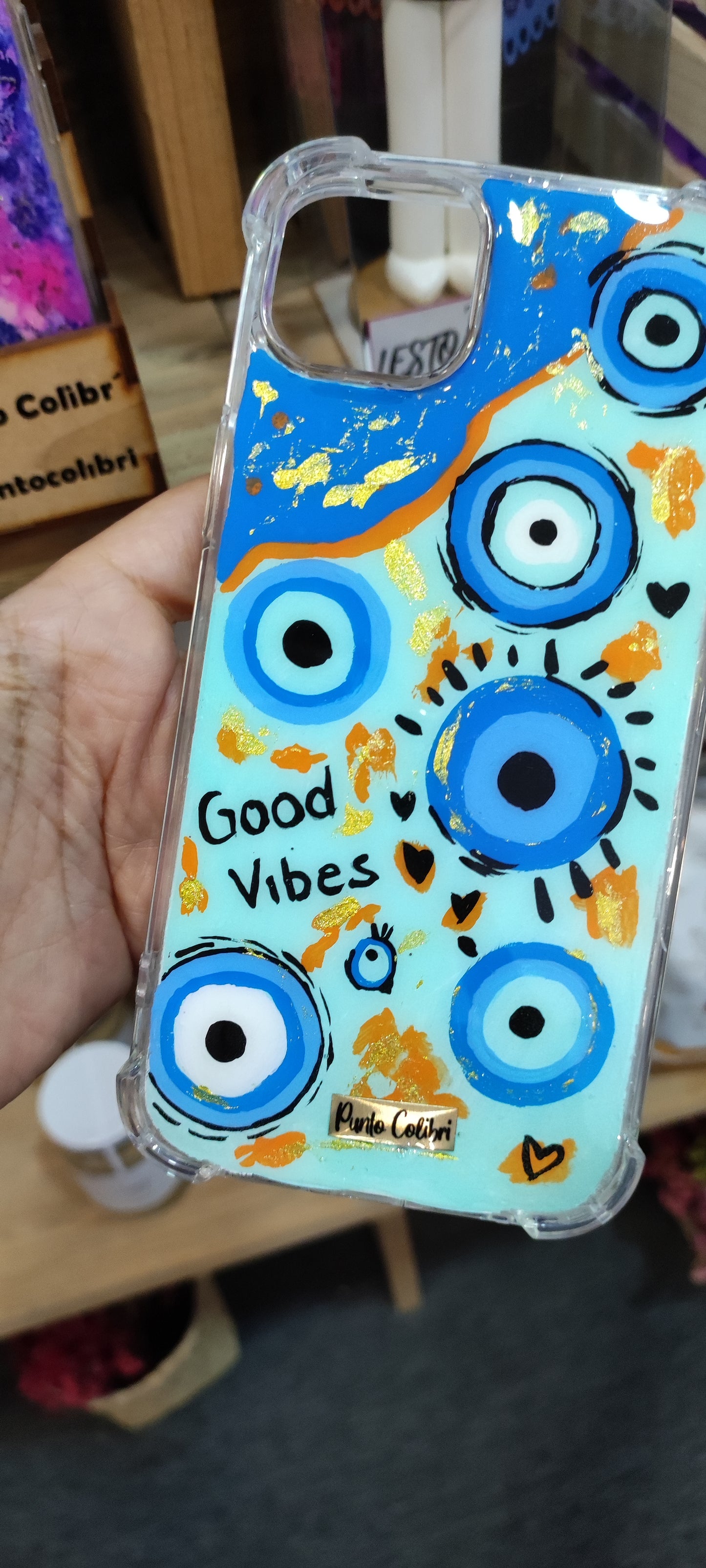 Ojo turco blue